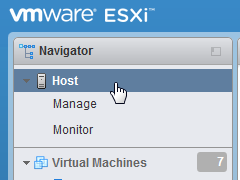 vmware web host