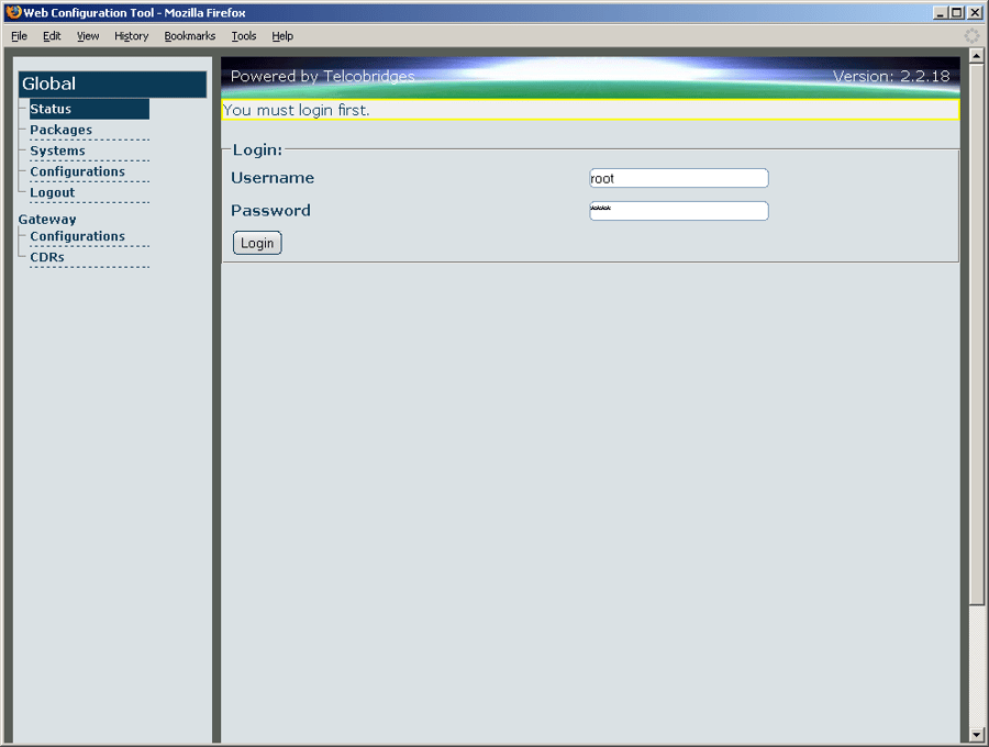 Win Install v2.2 Login