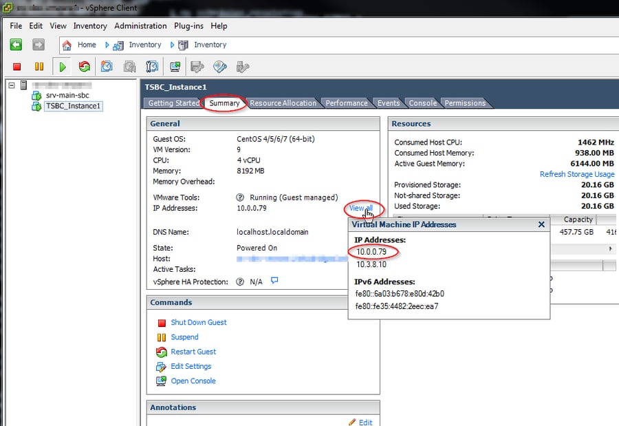 vmware ip