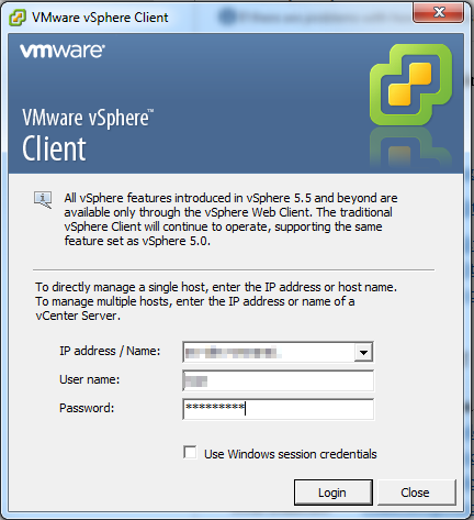 login client